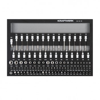 Servante d'atelier B117 avec outils, 301 pcs. Kraftwerk