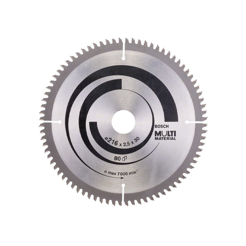 Lame de scie circulaire Multi Material 216/30 80 Bosch Lame de scie circulaire Multi Material 216/30 80 Bosch