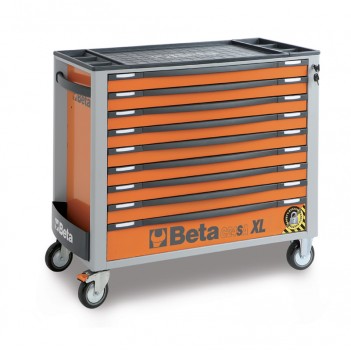 Werkzeugwagen mit 9 Schubladen mit 493-teilig 2400S XLO9/E-XL Beta