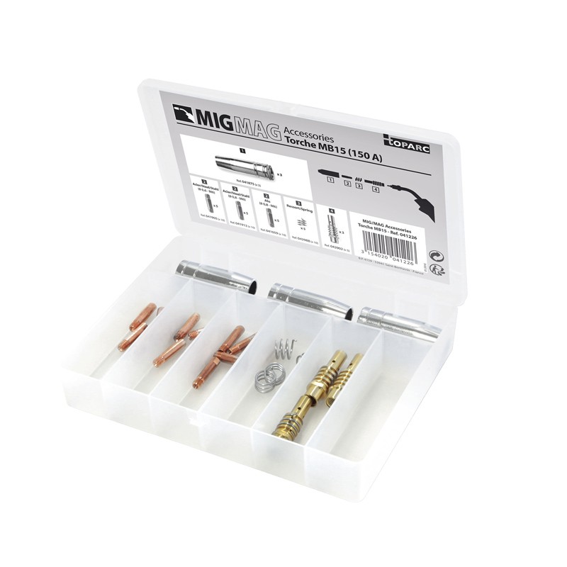 Zubehör Set für MIG 150A Schweißen (MB15) Gys Zubehör Set für MIG 150A Schweißen (MB15) Gys