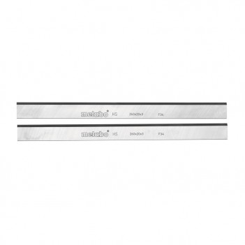2 fers de rabot HSS, HC 260 C/M/K pour HC 260 Metabo