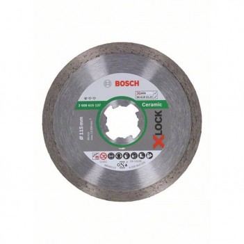 Disque à tronçonner diamanté X-LOCK Standard for Ceramic Bosch 115mm