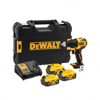 Bohrschrauber XR 18V + 3 x 5Ah Akkus DCD708P3T-QW DeWalt