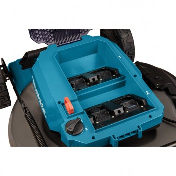 Tondeuse à accu 53cm 2x18V autotractée Makita DLM532 (trois versions)