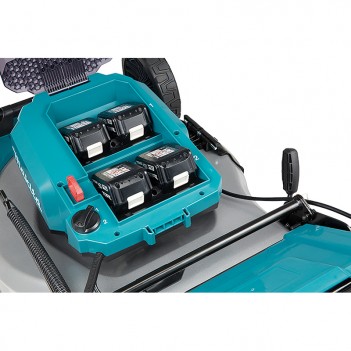 Tondeuse à accu 53cm 2x18V autotractée Makita DLM532 (trois versions)
