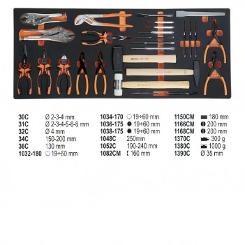 Servante mobile extra-large d'atelier 9 tiroirs 614 outils 2400S XLO9/E-XXL Beta