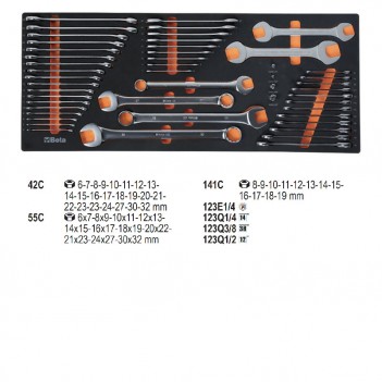 Servante mobile extra-large d'atelier 9 tiroirs 614 outils 2400S XLO9/E-XXL Beta
