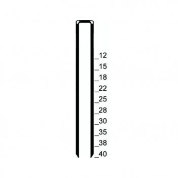 Agrafes acier zingué Prebena K 5,6 mm