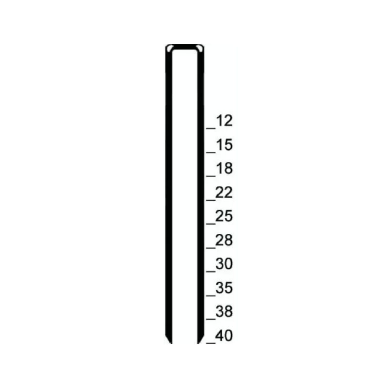Agrafes acier zingué Prebena K 5,6 mm Agrafes acier zingué Prebena K 5,6 mm