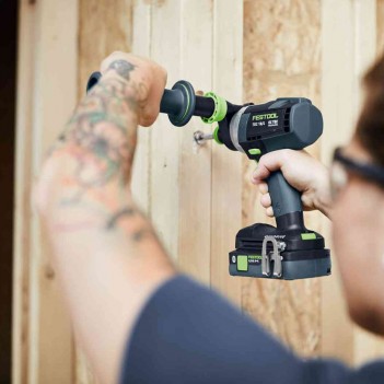 Perceuse-visseuse à percussion sans fil QUADRIVE TDC 18/4 5,2/4,0 I-Set Festool