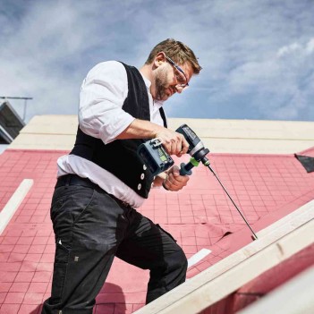 Perceuse-visseuse à percussion sans fil QUADRIVE TDC 18/4 5,2/4,0 I-Set Festool