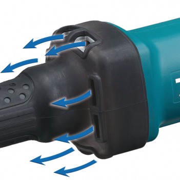 Geradschleifer 400W 6mm GD0600 Makita