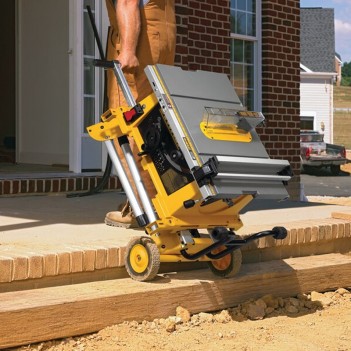 Piètement roulant pour scies à table DE7400 DeWalt