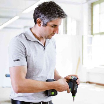 Akku-Bohrschrauber T 18+3 HPC 4,0 I-Plus + Organizer SYS3 Festool