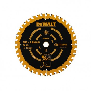 Lame pour scie circulaire charpente 184mm DT10303 DeWalt