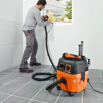 Set outil oscillant MM 500 PLUS TOP + Aspirateur eau-poussière DUSTEX 25 L Fein