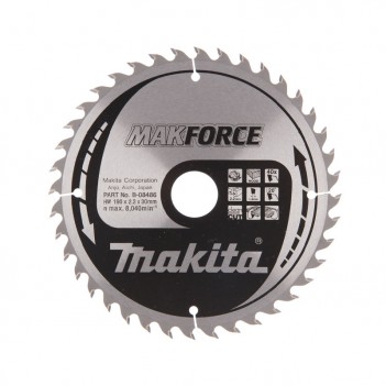 Sägeblatt 190/30 40 Zähne Makforce für Kreissäge B-08486 Makita