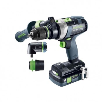 Perceuse-visseuse à percussion sans fil QUADRIVE TPC 18/4 5,2/4,0 I-Set Festool