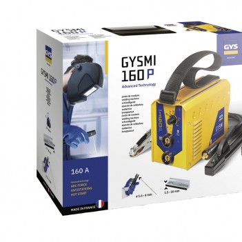 Poste de soudure INVERTER à électrode enrobée (MMA) 160A GYS GYSMI-160P