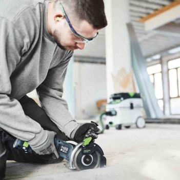 Système de tronçonnage sans fil à main levée DSC-AGC 18-125 FH EB-Basic Festool