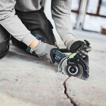 Système de tronçonnage sans fil à main levée DSC-AGC 18-125 FH EB-Basic Festool