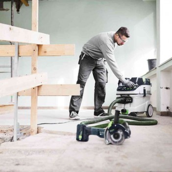 Système de tronçonnage sans fil à main levée DSC-AGC 18-125 FH EB-Basic Festool
