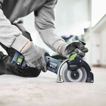 Système de tronçonnage sans fil à main levée DSC-AGC 18-125 FH EB-Basic Festool