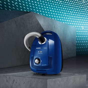 Staubsauger mit Beutel IQ300 BLAU Siemens