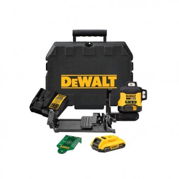 Grüne Mehrlinien-Lasernivellier 3x360° Compact XR 18V DCLE34031D1 DeWalt