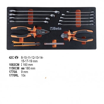Coffret à outils garnis 159 pièces 2200E/21 Beta