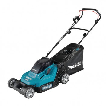 Rasenmäher 43cm 2x18V + 2 Akkus 5.0Ah + Ladegerät Makita DLM432CT1
