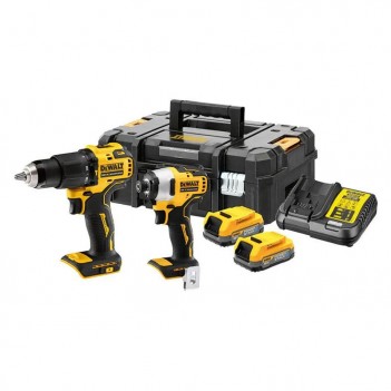 Set Schraubendreher + Schlagschrauber 18V DCK2062E2T DeWalt
