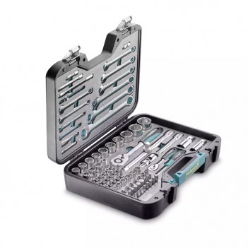 Steckschlüssel-Satz 1/4" + 1/2", 86-tlg Technocraft