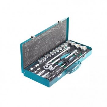 Steckschlüssel-Satz 1/4" + 1/2", 53-tlg Technocraft