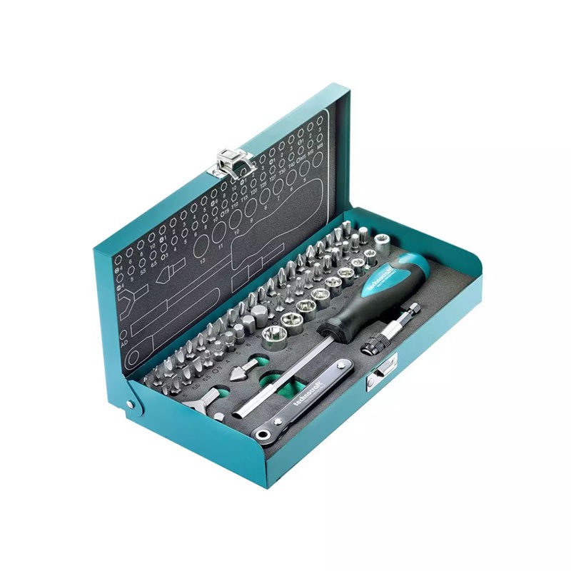 Jeu d'embouts et clés à douilles, 57-pcs Technocraft