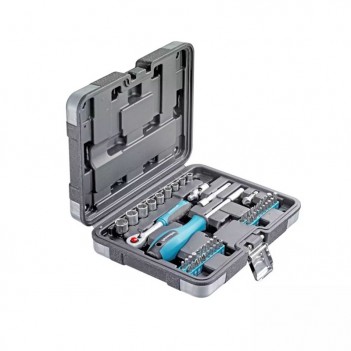 Steckschlüssel-Satz 1/4", 55-tlg Technocraft