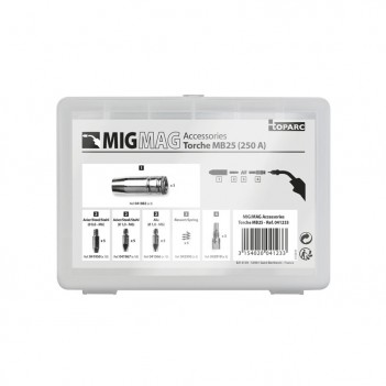 Coffret consommables torche MIG/MAG 250 A (MB25) Gys