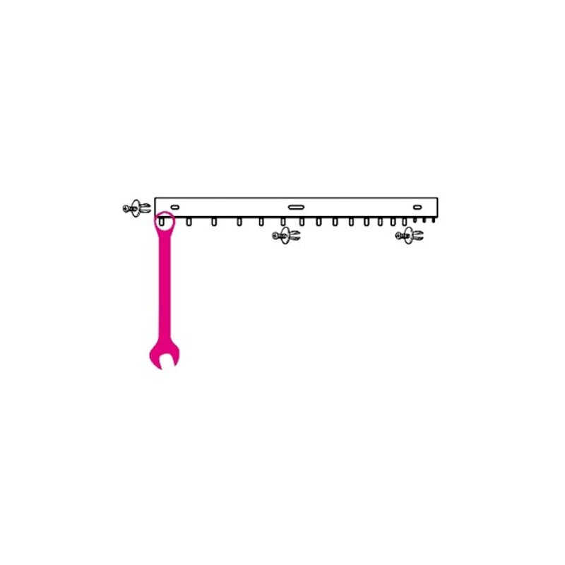 Halter für Ring-Maulschlüssel S42/17 für C45PRO Beta