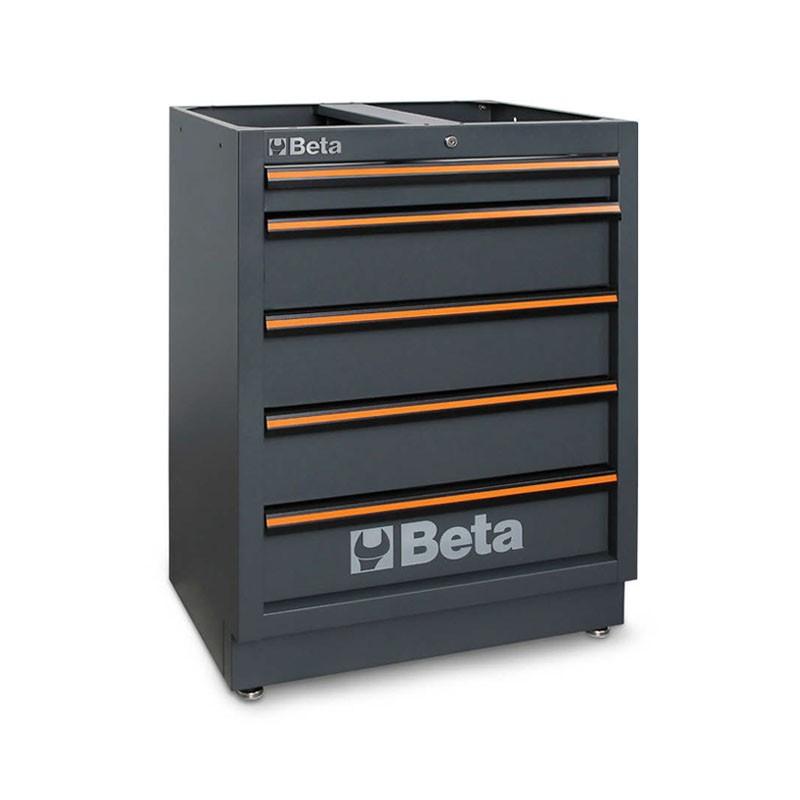 Festes Modul mit 5 Schubladen C45PRO 2.0 M5 für Werkstatteinrichtung C45PRO Beta