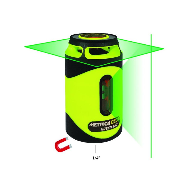 Grüner Laser Flash Green 360° Metrica Grüner Laser Flash Green 360° Metrica