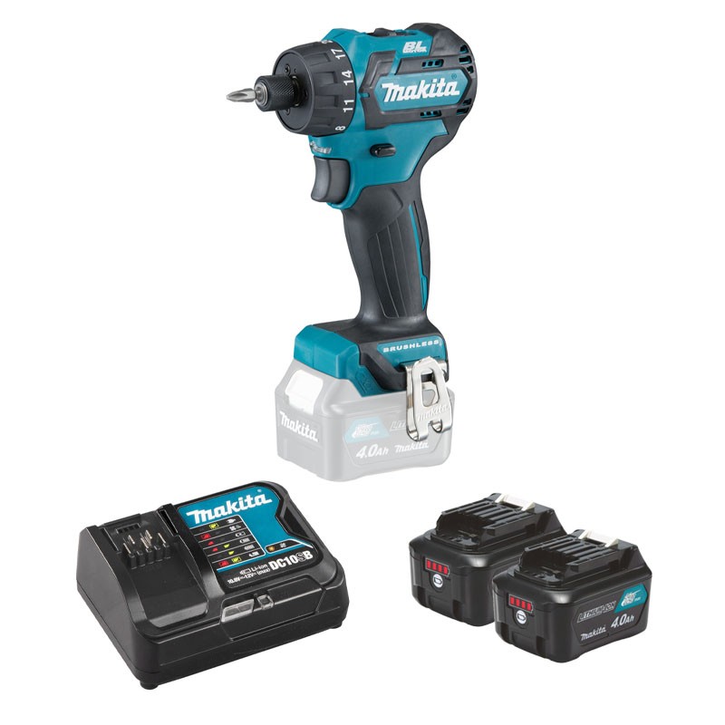 Visseuse 12V CXT DF032DSMJ + 2 Accus 4Ah Makita Visseuse 12V CXT DF032DSMJ + 2 Accus 4Ah Makita
