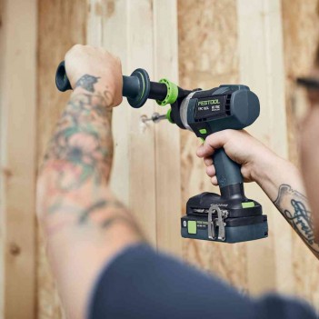 Perceuse-visseuse à percussion sans fil QUADRIVE TPC 18/4 I-Basic + 1 Accu Promo 2022 Festool