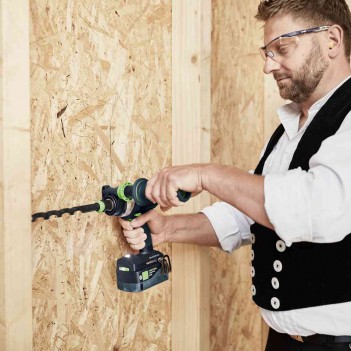 Perceuse-visseuse à percussion sans fil QUADRIVE TPC 18/4 I-Basic + 1 Accu Promo 2022 Festool