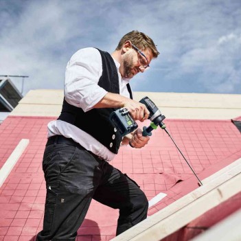 Perceuse-visseuse à percussion sans fil QUADRIVE TPC 18/4 I-Basic + 1 Accu Promo 2022 Festool