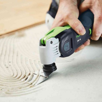 Akku-Oszillierer VECTURO OSC 18 E-Basic + 1 Akku 2022 Festool