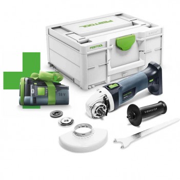 Akku-Winkelschleifer AGC 18-125 EB-Basic + 1 Akku Promo 2022 Festool
