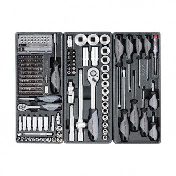 Servante d'atelier P205 ProLine avec outils, 286 pcs. Kraftwerk