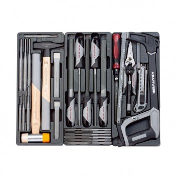 Servante d'atelier P205 ProLine avec outils, 286 pcs. Kraftwerk