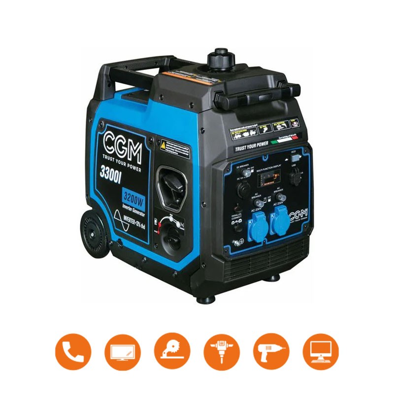 Groupe électrogène 910-3300I SUPER POWER INVERTER 3kW CGM Groupe électrogène 910-3300I SUPER POWER INVERTER 3kW CGM