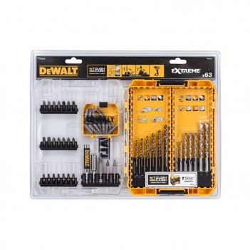 Perceuse/Visseuse à percussion XR 18V + 3 Accus + Accessoires DCD796 DeWalt